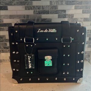 Lux De Ville Weekender Bag matte black